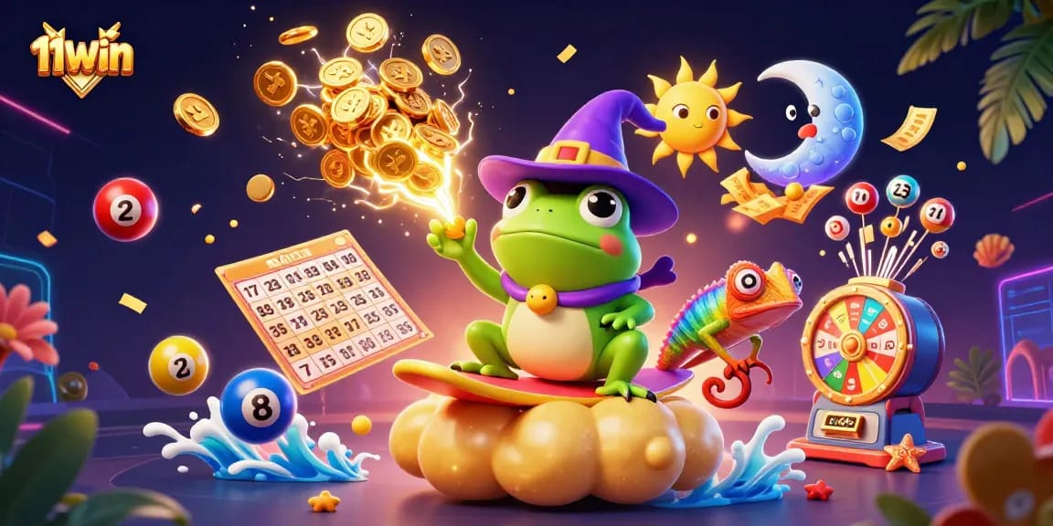 Win thrilling prizes at 11WIN while enjoying the excitement of a vibrant lottery scene.