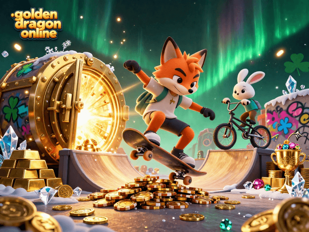 Experience the thrill of golden dragon online with vibrant slot action and treasures!