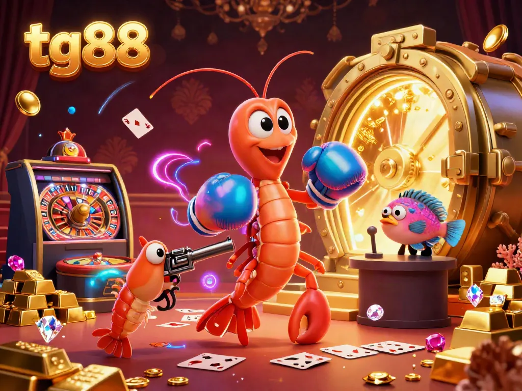 Experience thrilling gameplay at tg88 with dynamic characters and luxurious casino elements.