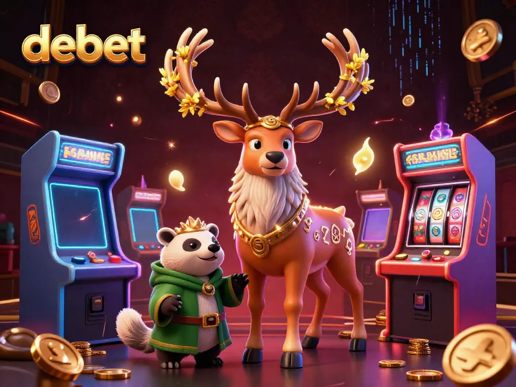 Experience thrilling gameplay at debet with a magical Celtic druid and arcade-style casino elements.