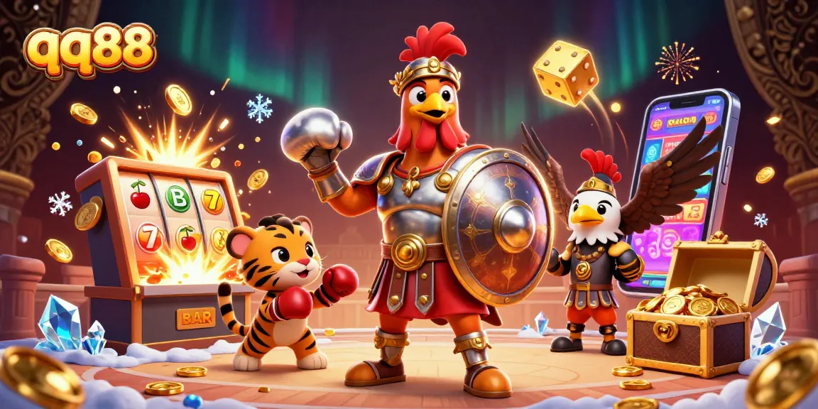 Engage with the thrilling qq88 casino experience featuring dynamic characters and vibrant jackpot gameplay.