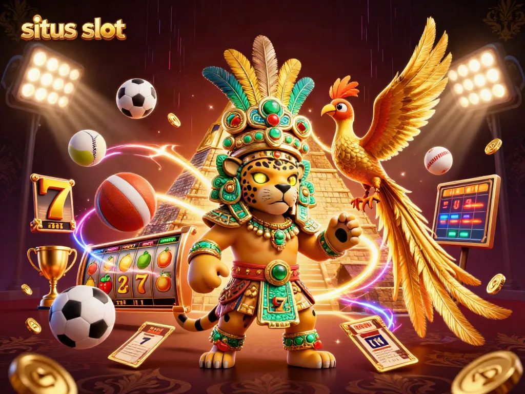 Experience thrilling moments at situs slot with vibrant 3D casino elements and dynamic gameplay.