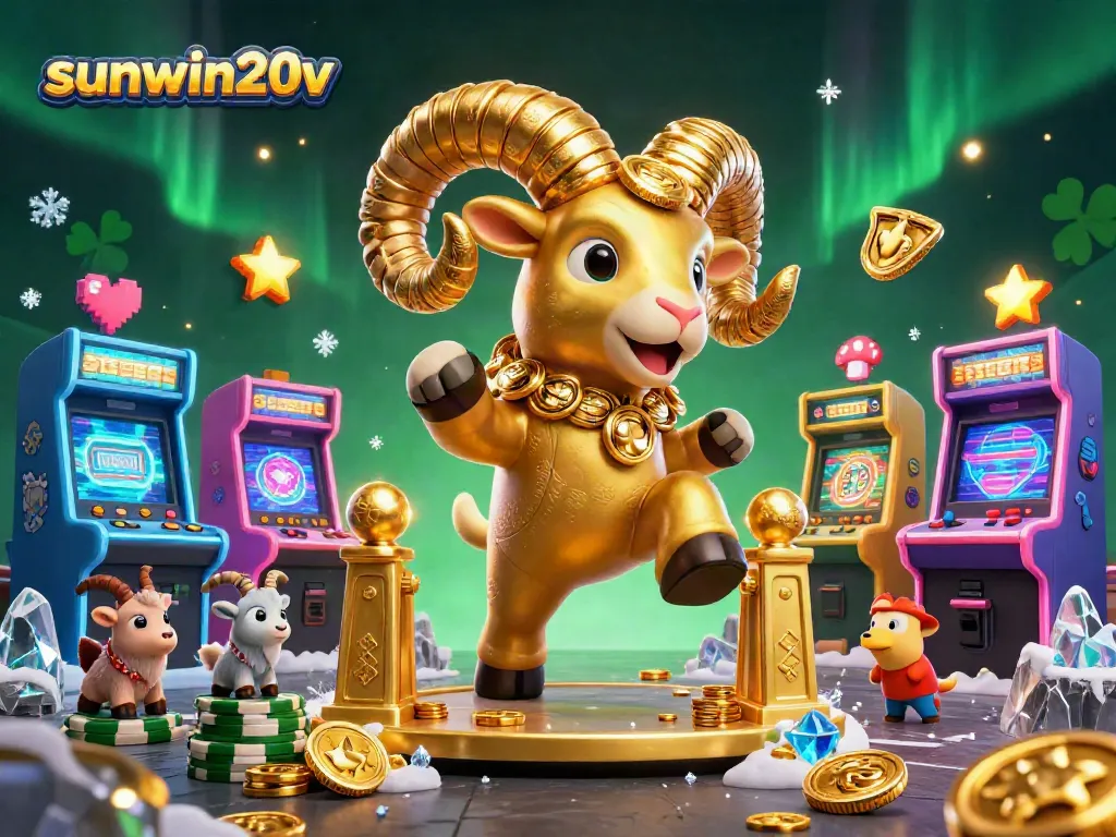 Experience the thrill of sunwin20v at this vibrant casino scene full of action and winning excitement.