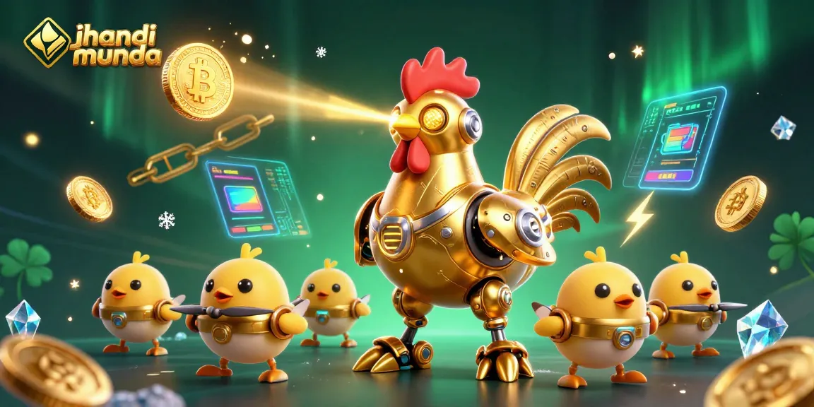 Experience jhandi munda's bright action with laser-emitting rooster robot and joyful baby chick drones.