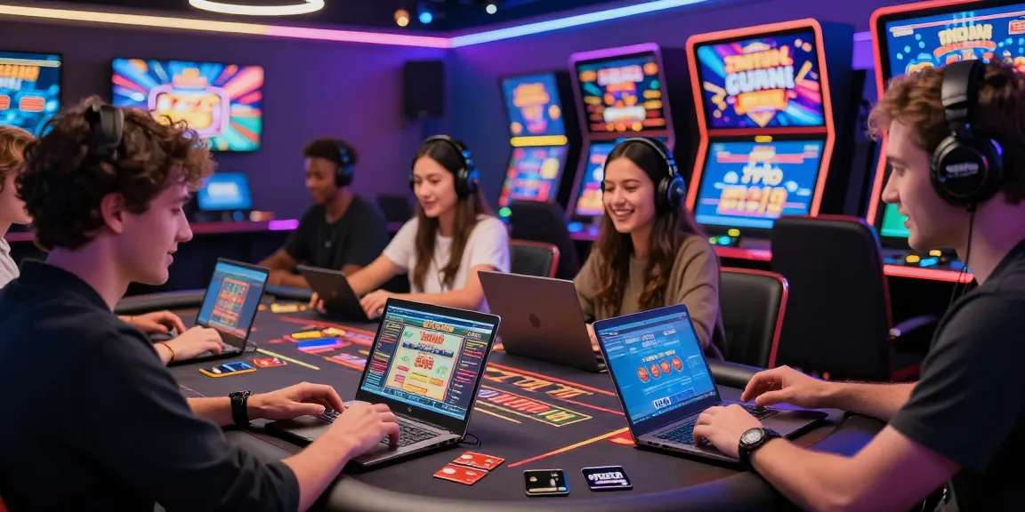 Online gambling scene at credit card casinos UK on https://brcs.co.uk featuring Visa and Mastercard payments.