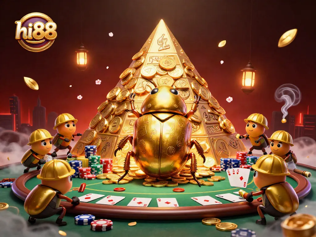 Experience thrilling casino action with the hi 88 gaming adventure featuring golden elements and vibrant visuals.