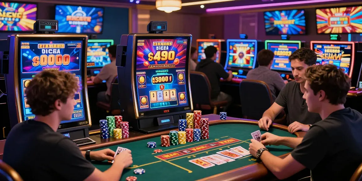 Engaging online casino atmosphere at https://saintnicolasplace.co.uk with players enjoying credit card gaming.
