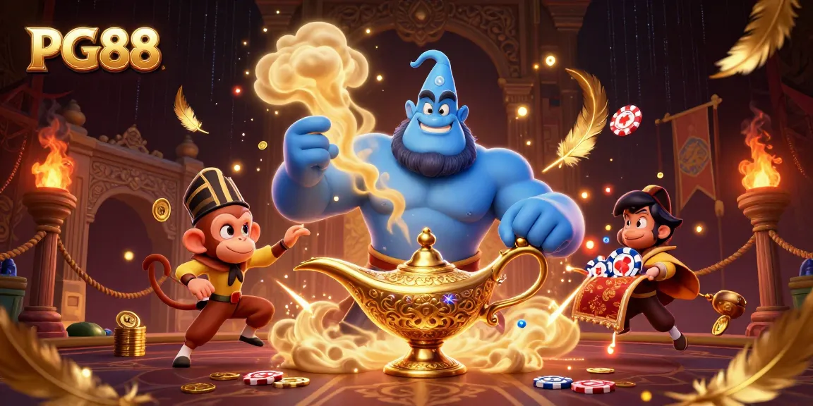 Experience thrilling gameplay at PG88 with an exciting casino atmosphere featuring vibrant characters and elements.