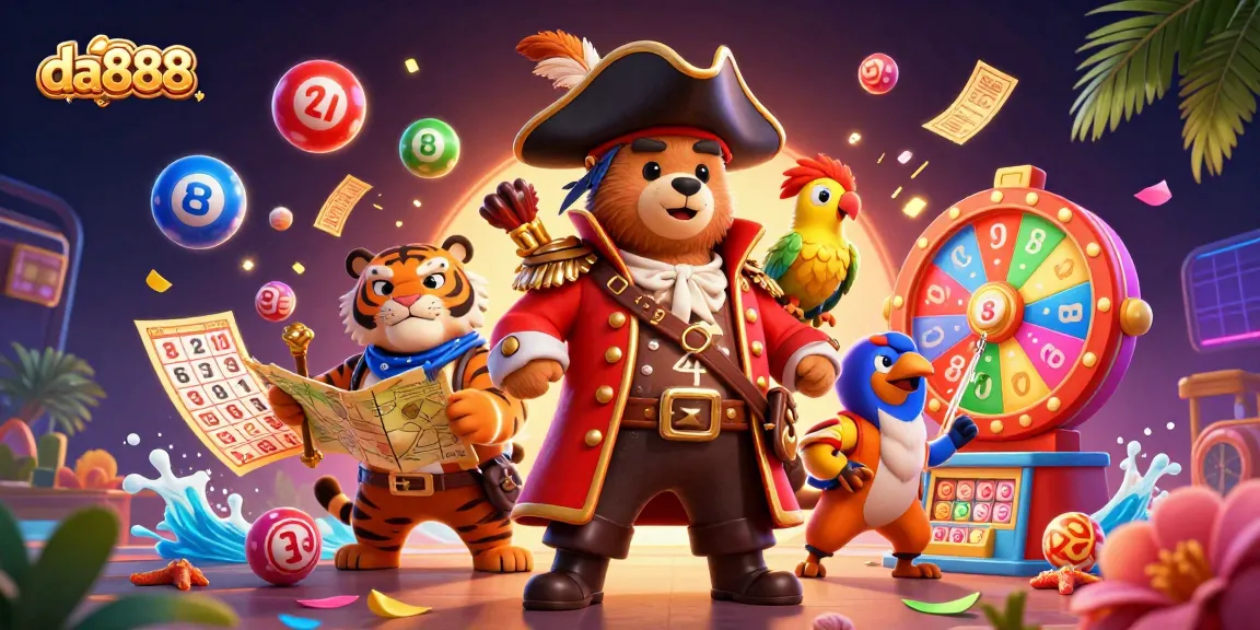 Engage in thrilling online gambling at da888 with exciting lottery games and lively graphics.