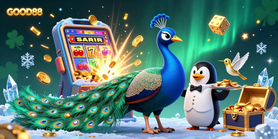 Experience the thrilling world of GOOD88 with stunning 3D characters and explosive casino elements.