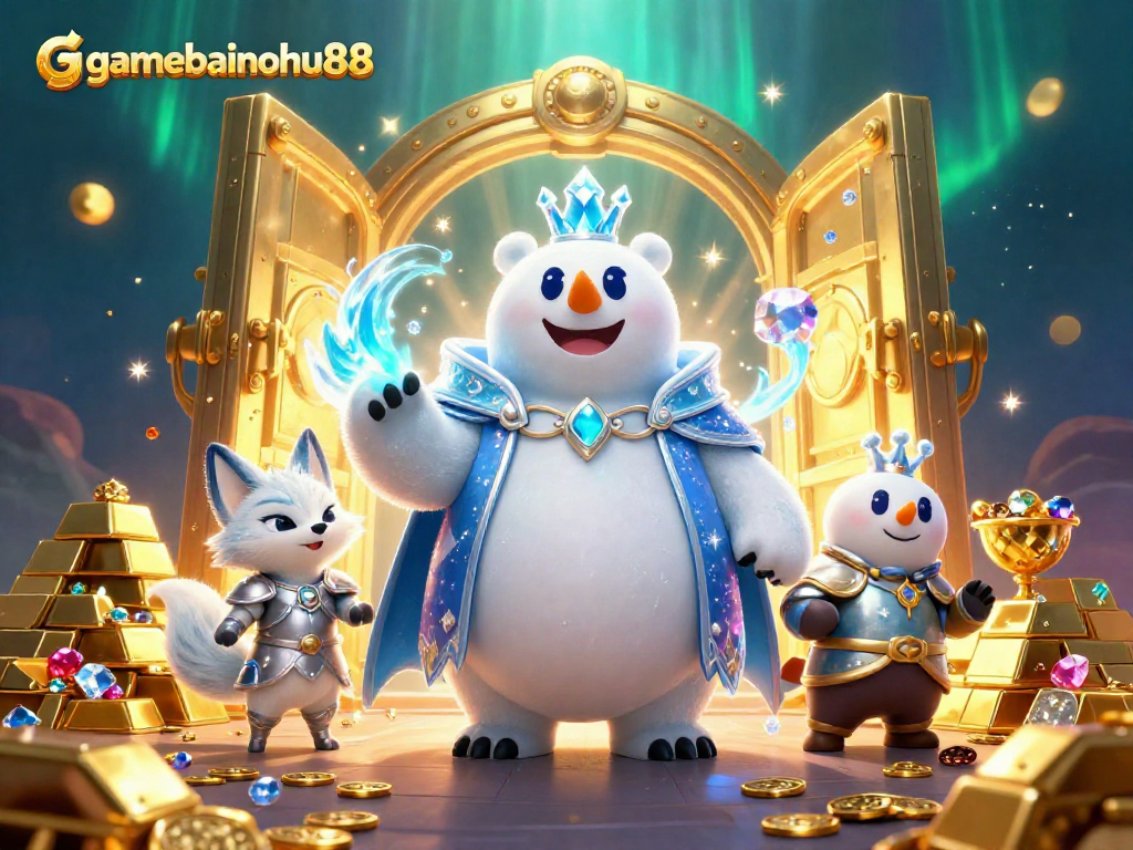 Engage with gamebainohu88 in an exciting treasure hunt featuring beloved characters and dazzling riches.