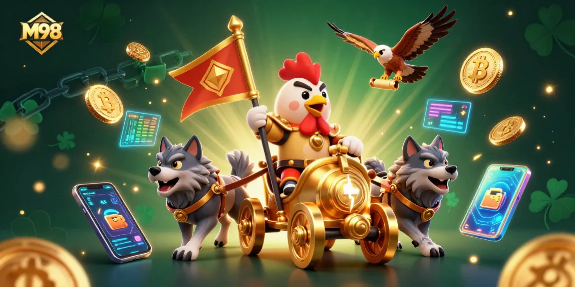 Wager exciting bets with M98 while enjoying vivid cryptocurrencies and lively casino elements.