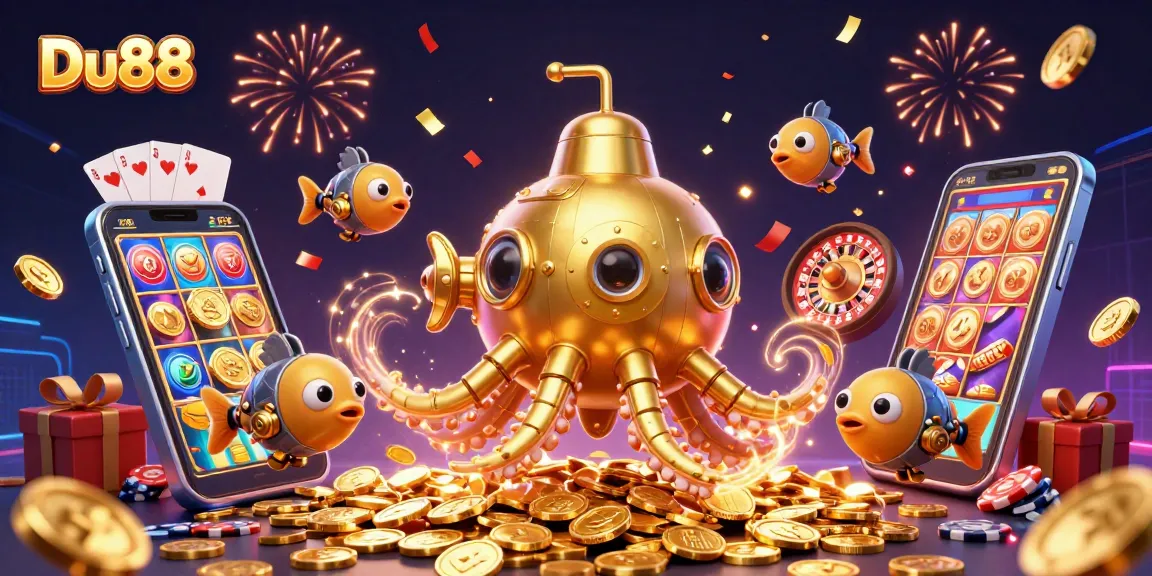 Engage with Du88 through exciting slot gameplay amid a vibrant, immersive adventure.