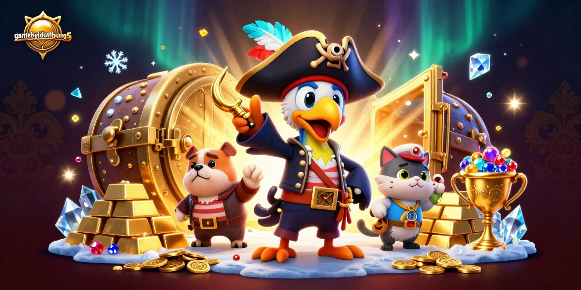 Experience exciting wins at gamebaidoithuong5 with this vivid casino-themed artwork.