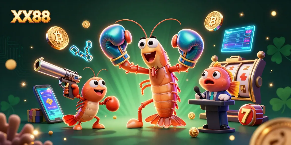Experience thrilling betting adventures at XX88, showcased with vibrant casino elements and characters.