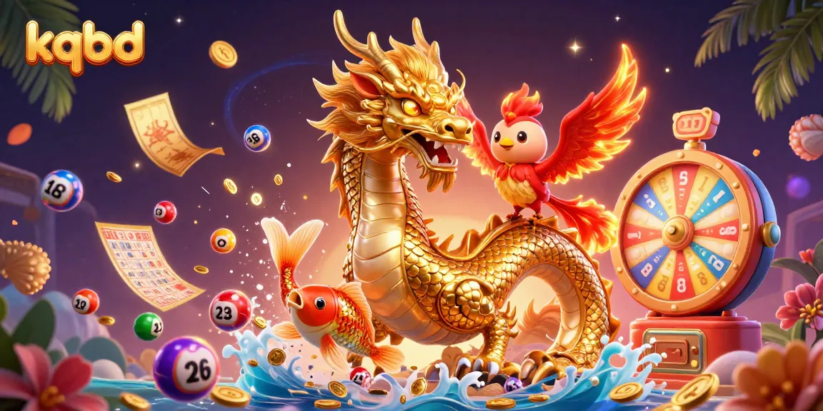 Engage in the thrilling kqbd gaming experience with vibrant dragons, phoenixes, and coins amidst exciting elements.