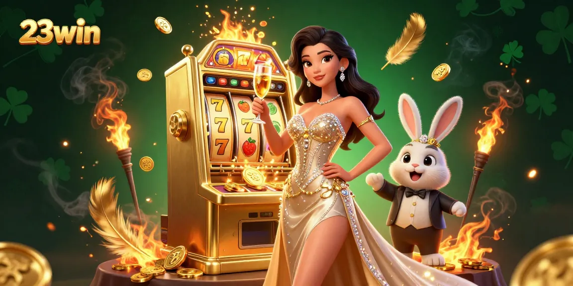 Experience thrilling gameplay at 23win while winning coins from the jackpot slot machine.