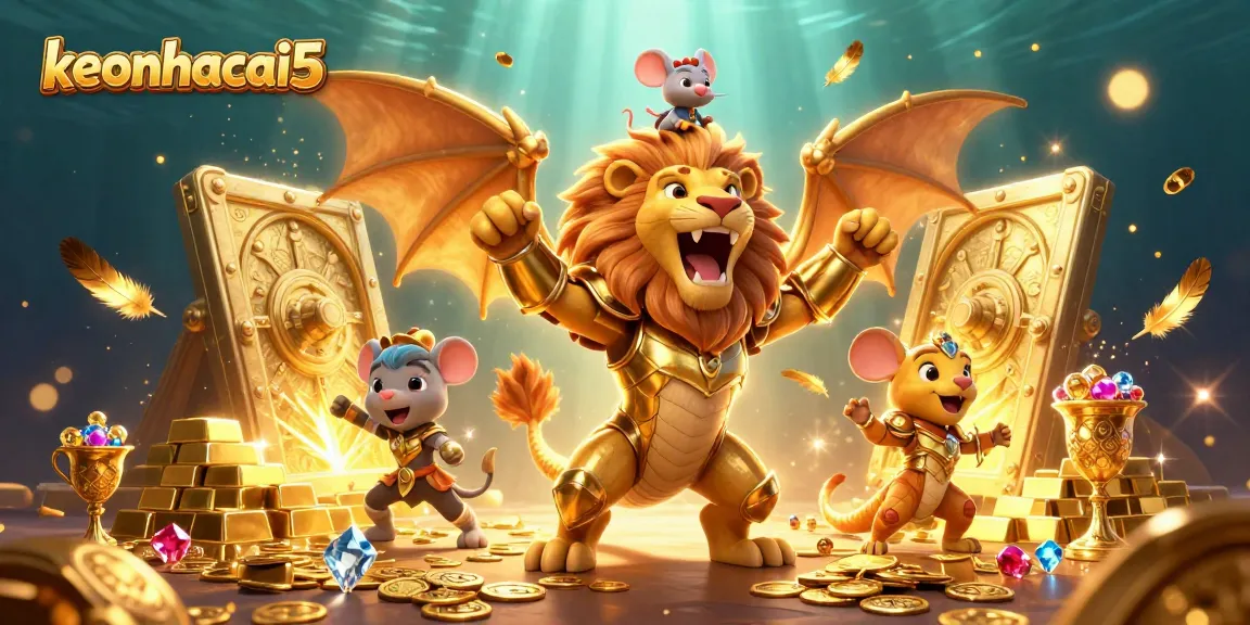 Experience the thrill of winning with keonhacai5 in a vibrant 3D casino adventure.