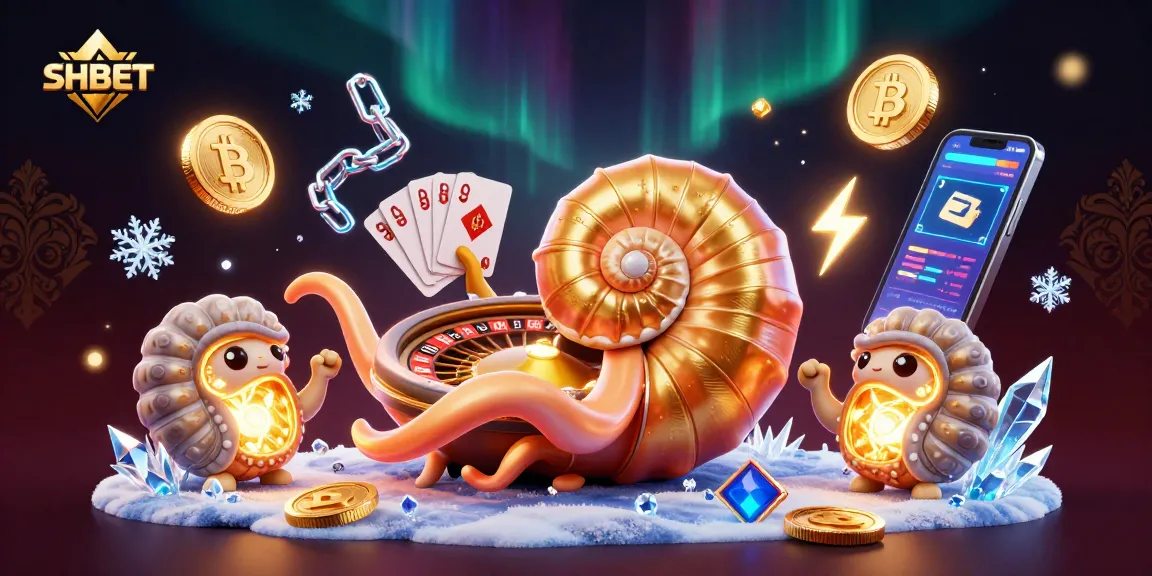Experience thrilling gaming at SHBET with a vibrant 3D casino illustration showcasing various digital elements.