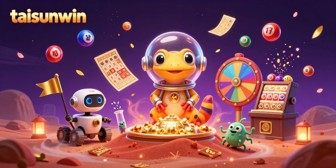 Engage with taisunwin as a Martian gecko discovers an exciting golden casino on Mars!