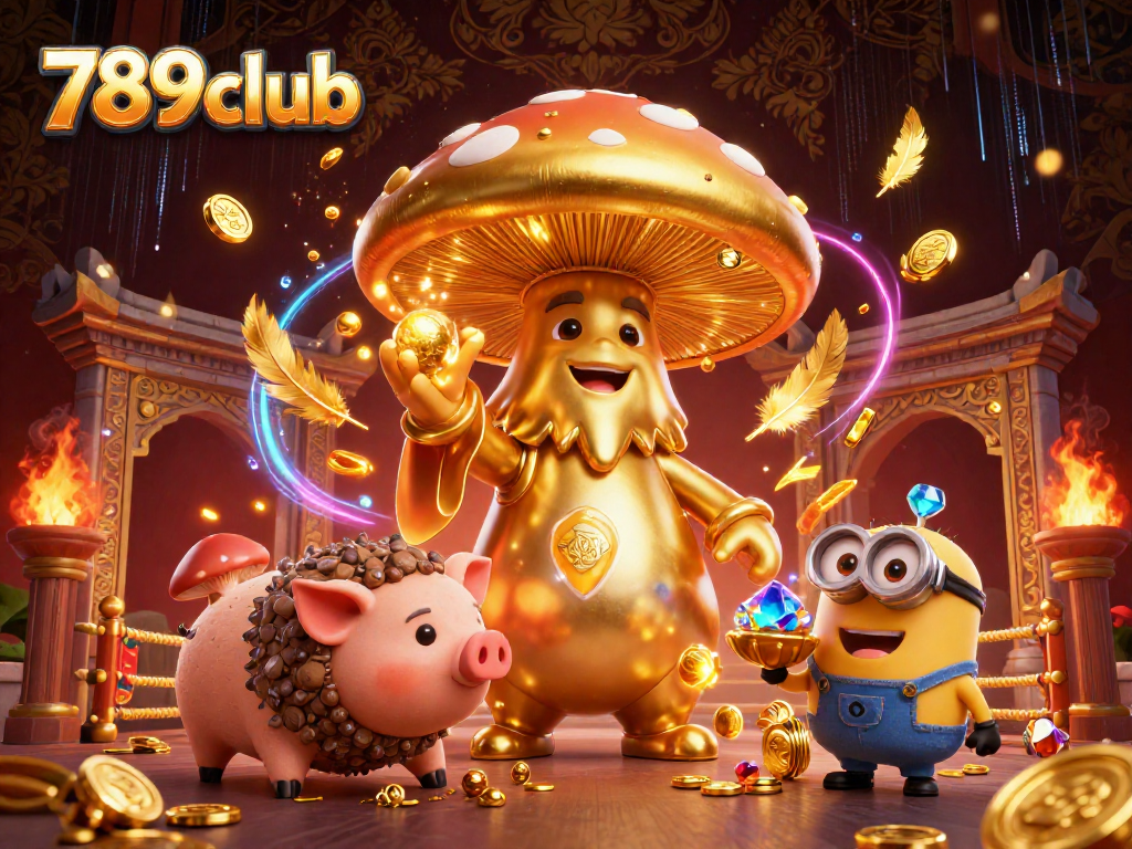 Engage with thrilling games at 789club, featuring immersive 3D characters and magical casino elements.
