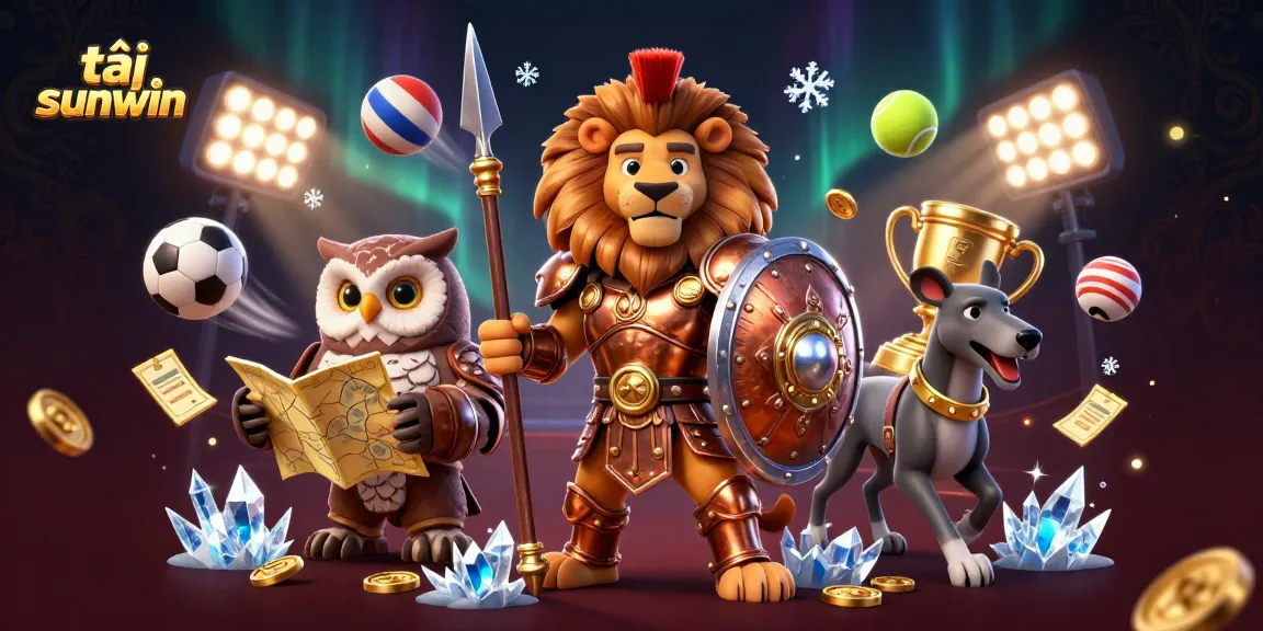 Experience thrilling gameplay with tải sunwin in this vibrant 3D casino scene.