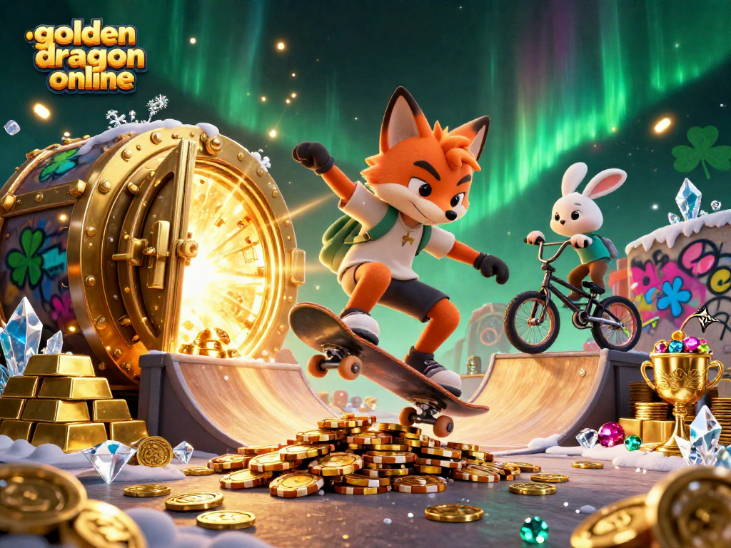 Experience the thrill of golden dragon online with vibrant slot action and treasures!