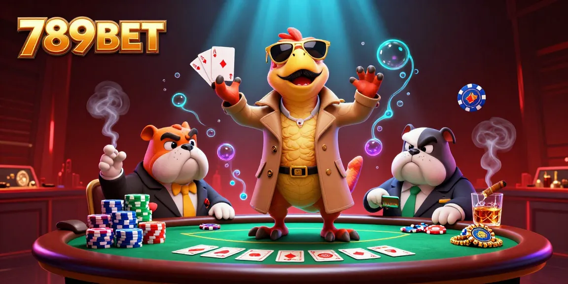 Experience thrilling poker around 789BET's VIP lounge, where raptors disguise for entry.