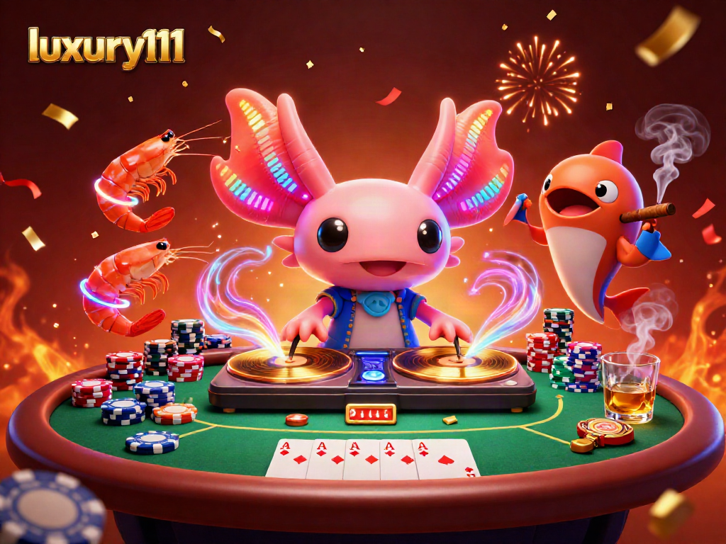 Experience thrilling luxury111 fun with dynamic casino characters and vibrant gaming elements.