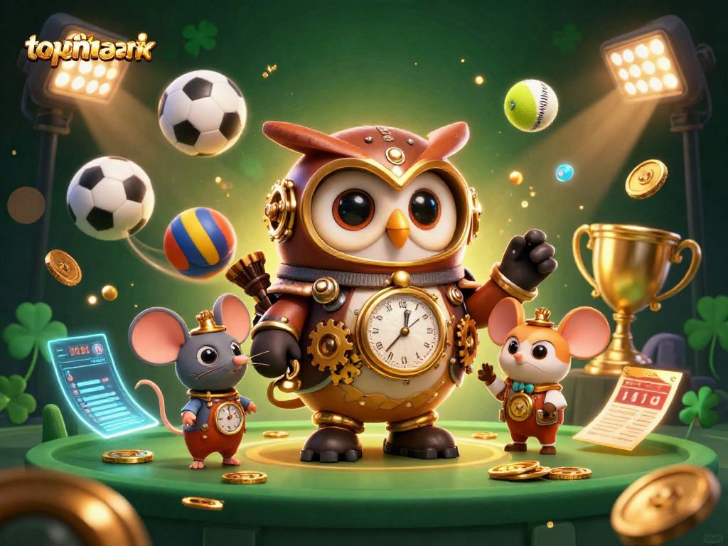 Experience thrilling wins at topnhacaiuytinn featuring an exciting steampunk-themed casino scene.