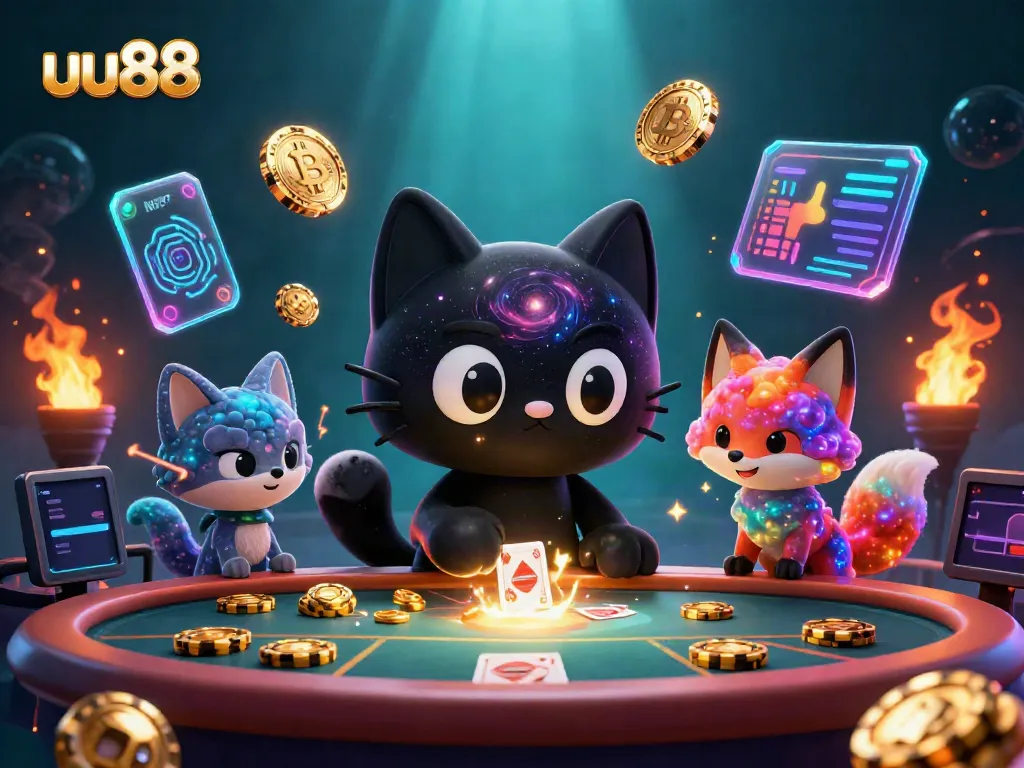 Experience the exhilarating action at uu88 with a magical cosmic casino scene filled with dynamic elements.