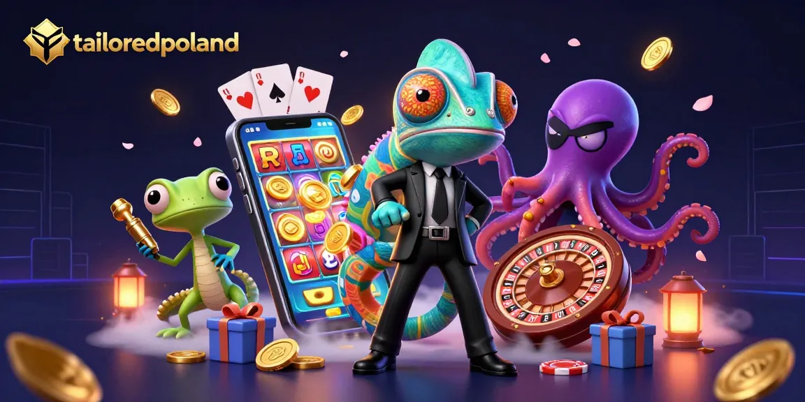 Win with tailoredpoland's vibrant gambling scene showcasing slots and casino games.