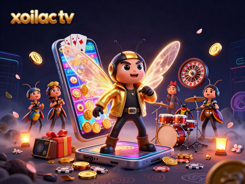 Watch the vibrant action unfold in xoilac tv's exciting casino scene with unique characters and games.