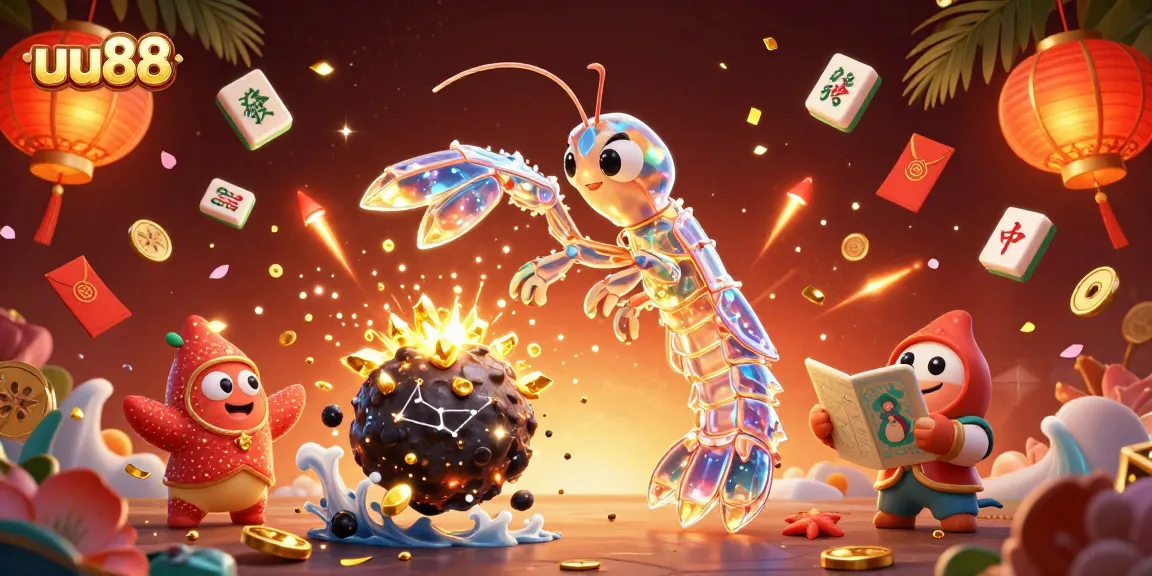 Experience the excitement of uu88 with interactive games, golden coins, and vibrant characters!