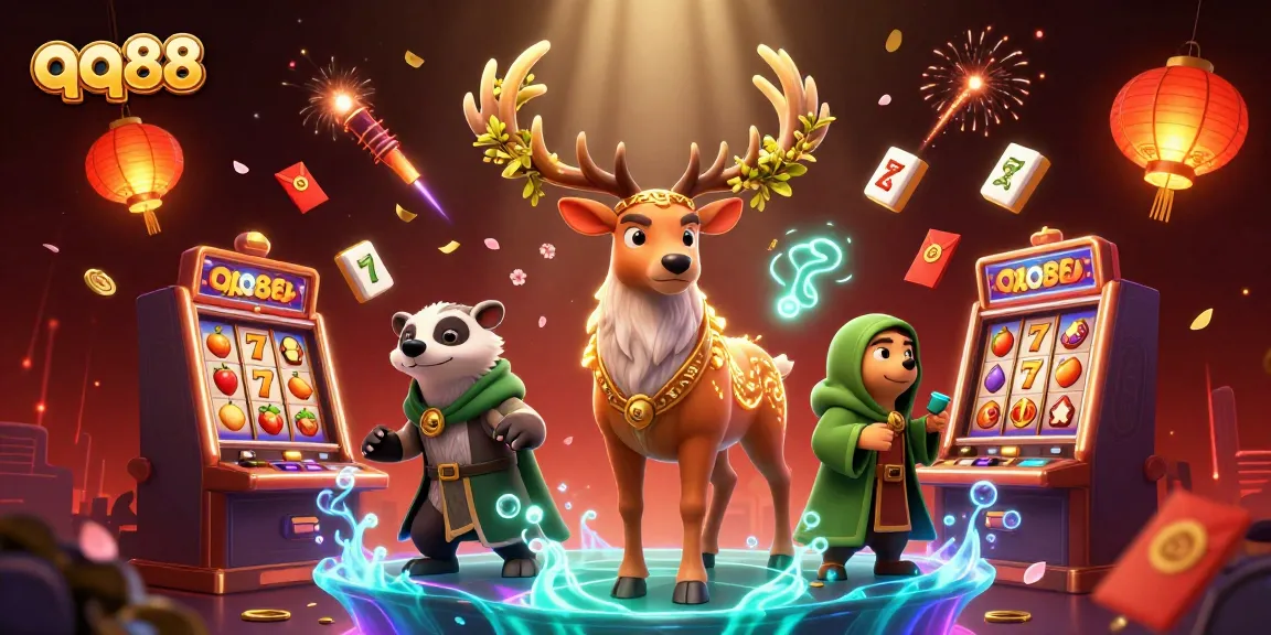 Engage with exciting slot games at qq88 featuring vibrant 3D characters and dynamic backgrounds