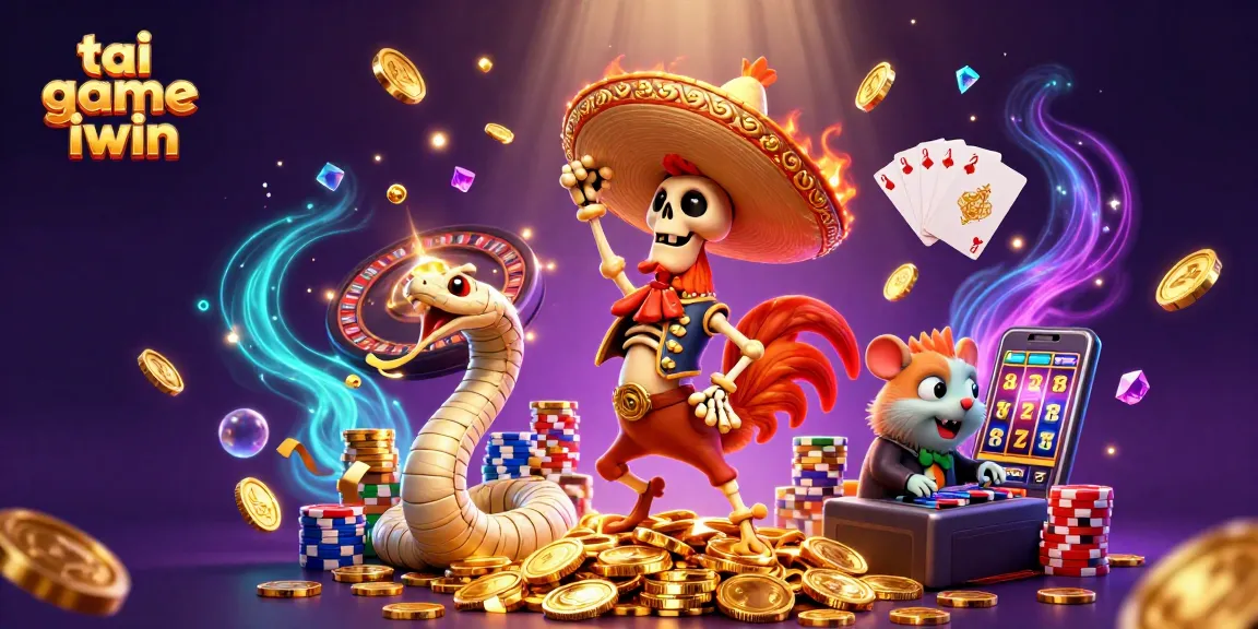 Spin the reels with tai game iwin for thrilling gaming action and vibrant casino visuals.