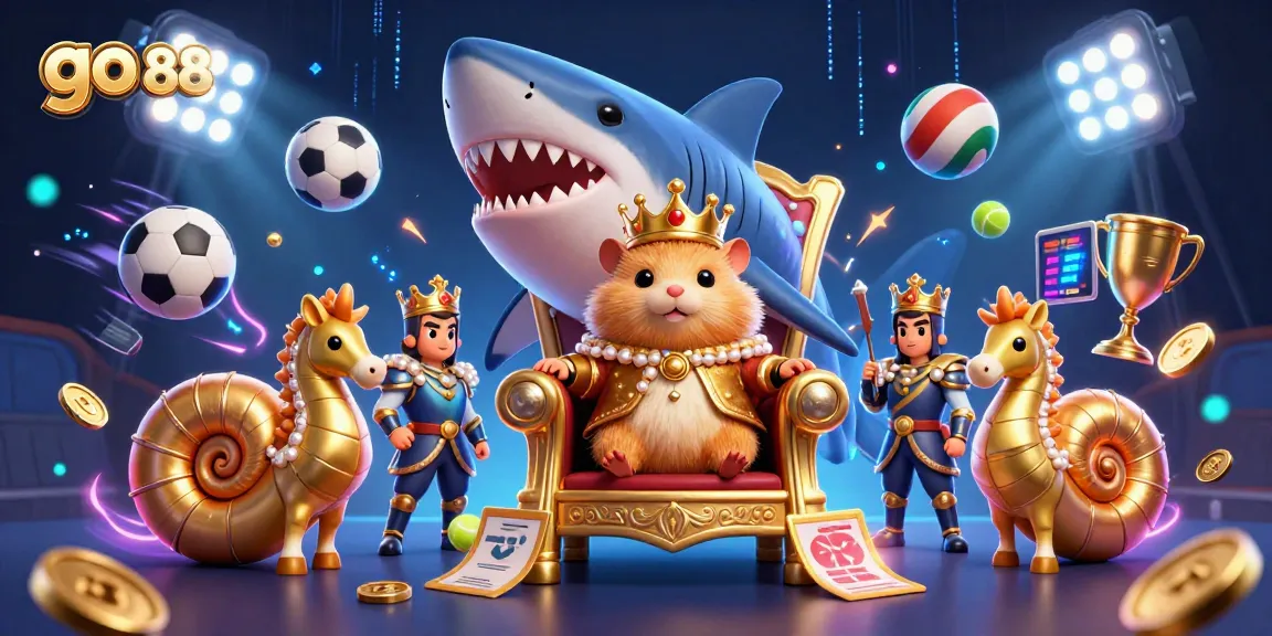 Win big at go 88 casinos, where golden hamster kings oversee thrilling sports betting action.