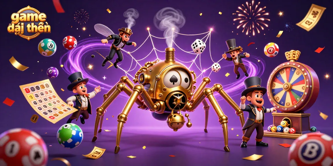 Engage in game đổi thưởng action with a vibrant 3D casino adventure and lively characters.