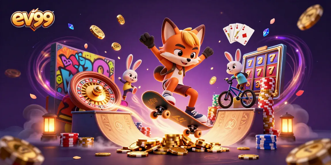 Experience dynamic games at ev99 with thrilling players engaged in colorful, lively action.