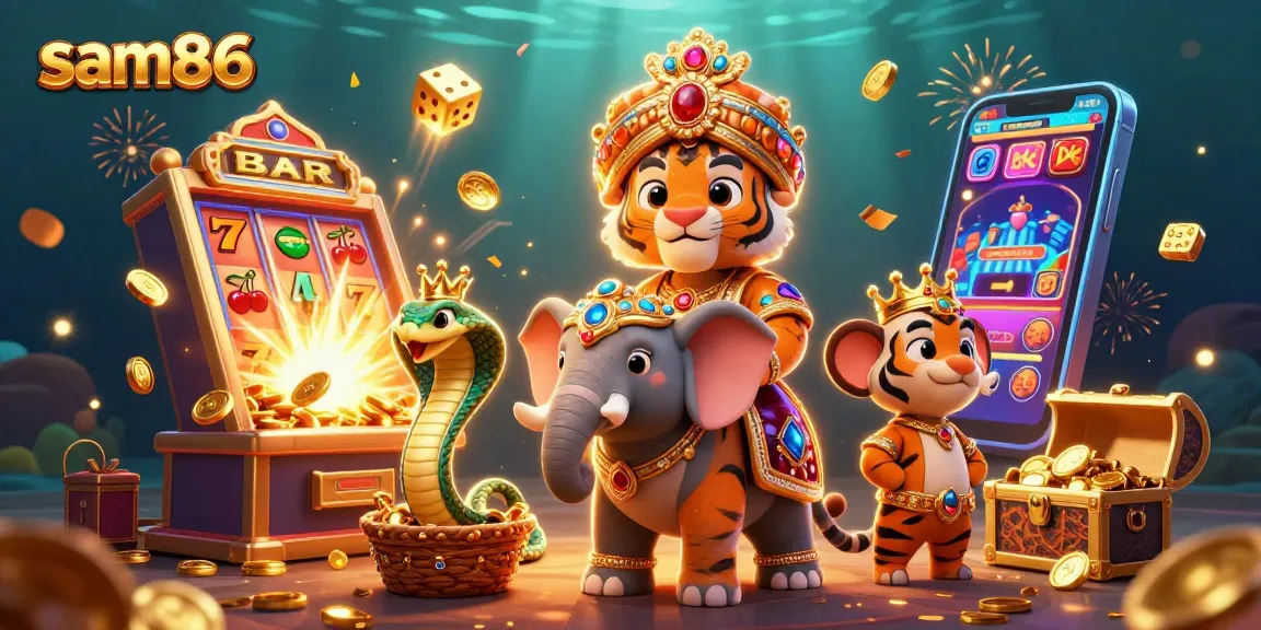 Win exciting jackpots at sam86 with vibrant 3D casino games and lively characters.