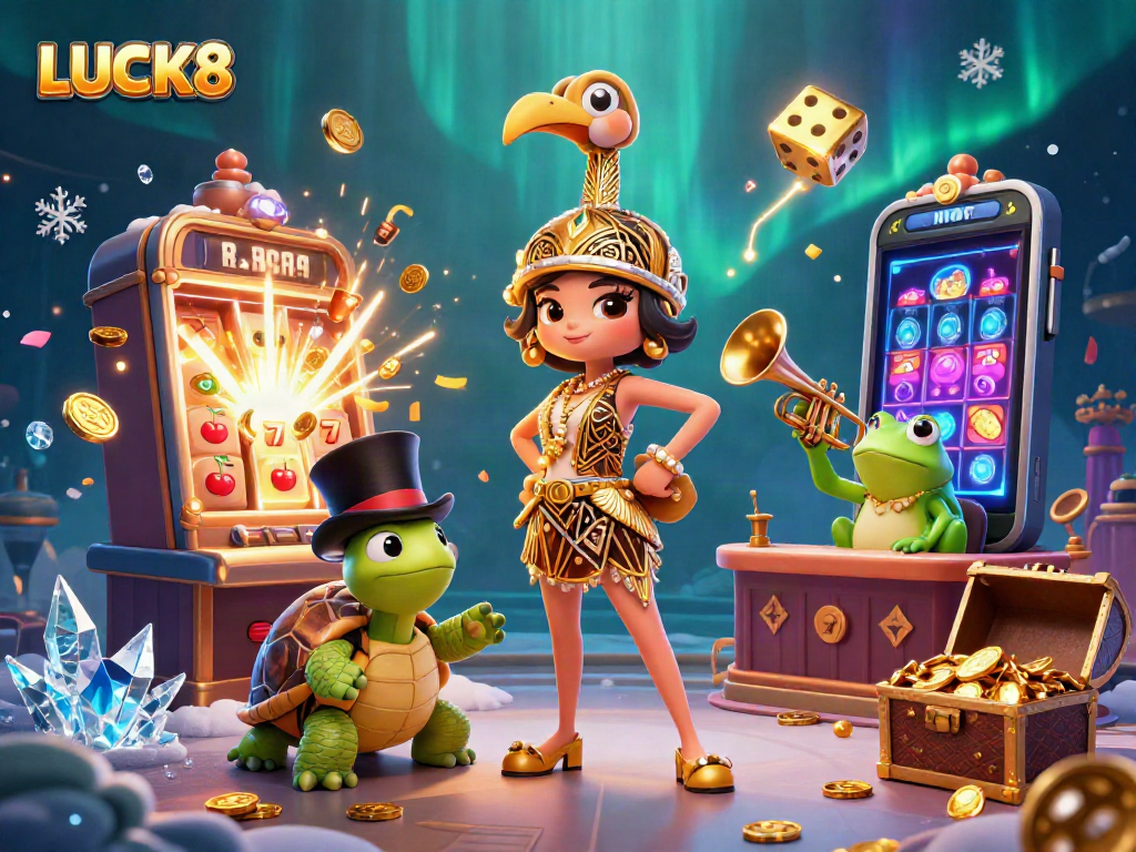 LUCK8 nhấn mạnh jackpot và những phần thưởng lớn tại sòng bạc với những hiệu ứng tuyệt đẹp