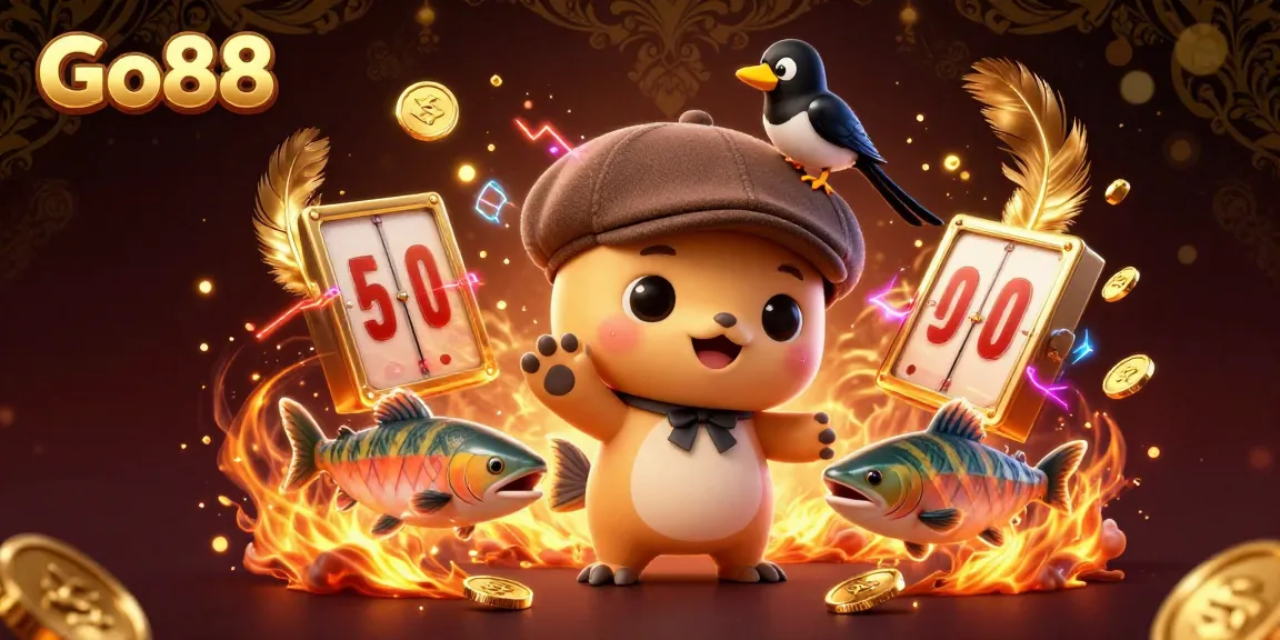 Join the excitement at Go88, where playful characters and dynamic gaming elements promise thrilling bets.