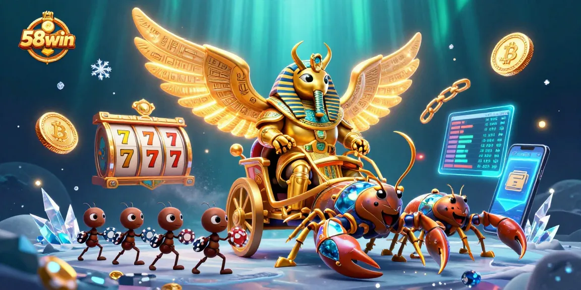 Experience thrilling multipliers and jackpot chances with 58win's vibrant casino scene.