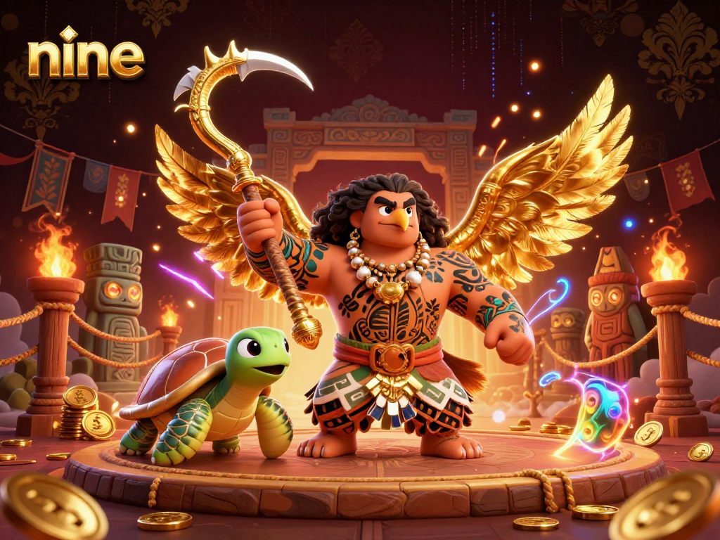 Experience the game nine with thrilling elements in a vibrant casino atmosphere.