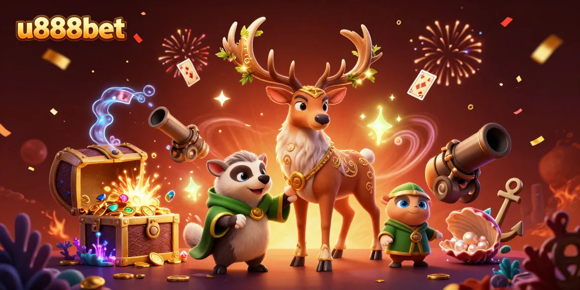 Engage in thrilling casino action with u888bet featuring 3D characters and vibrant gaming elements.
