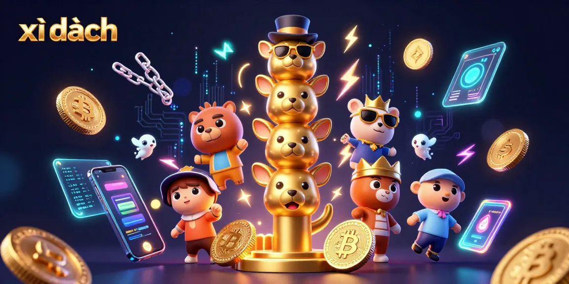 Play xì dách with excitement and strategy, featuring dynamic casino elements and vibrant visuals.