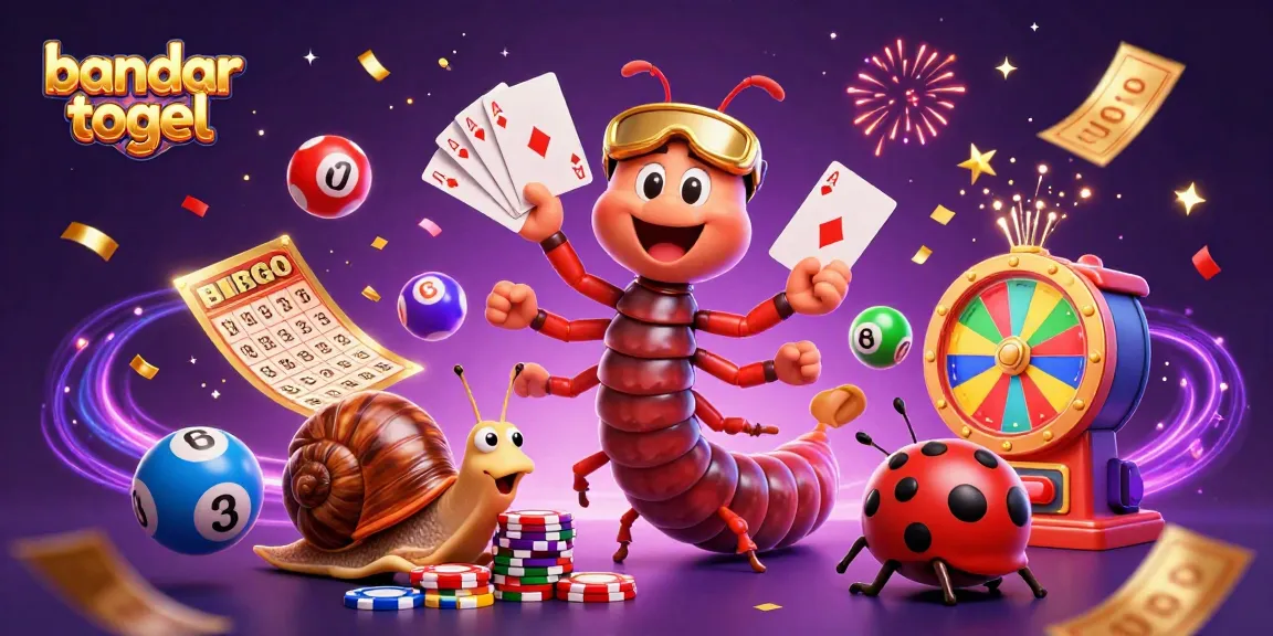 Engaging scene of bandar togel excitement with vibrant characters and dynamic game elements.