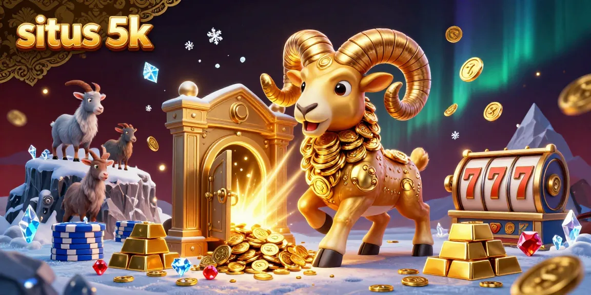 Spin and win at situs 5k with a thrilling 3D slot adventure amidst dazzling treasures and excitement!