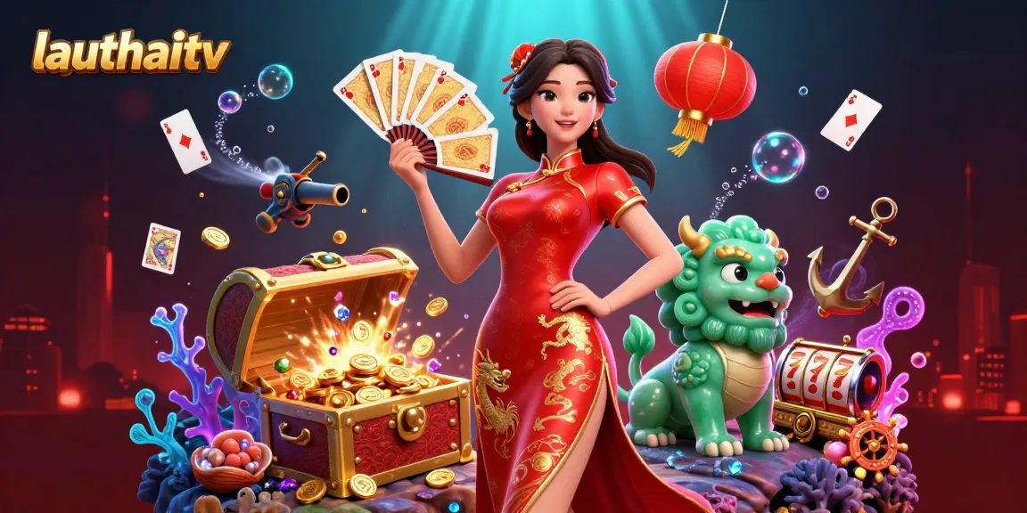 Spin to win with lauthaitv’s vibrant Casino illustration, showcasing vibrant gaming energy.