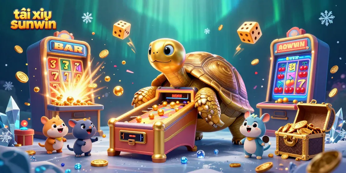 Engage in thrilling tài xỉu sunwin gameplay with vibrant casino elements and characters.